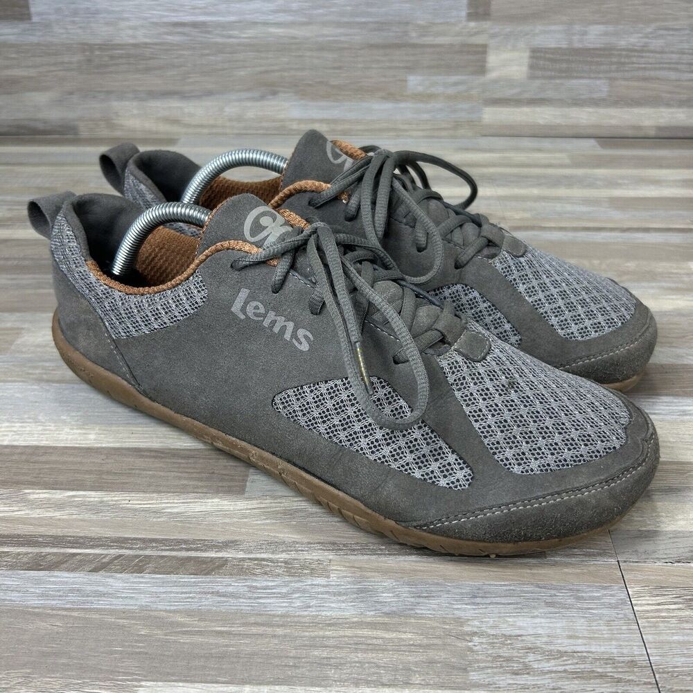 Lems Primal 2 Slate Gray Men’s Size 11.5 EU 45 Barefoot Minimalist Running Shoes
